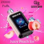 Geek Bar Watt juice peach ice 23000 Puffs Disposable Vape