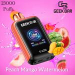 Geek Bar Watt peach mango watermelon 23000 Puffs Disposable Vape