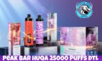Peak Bar Huqa 25000 Puffs DTL Disposable Vape in dubai uae