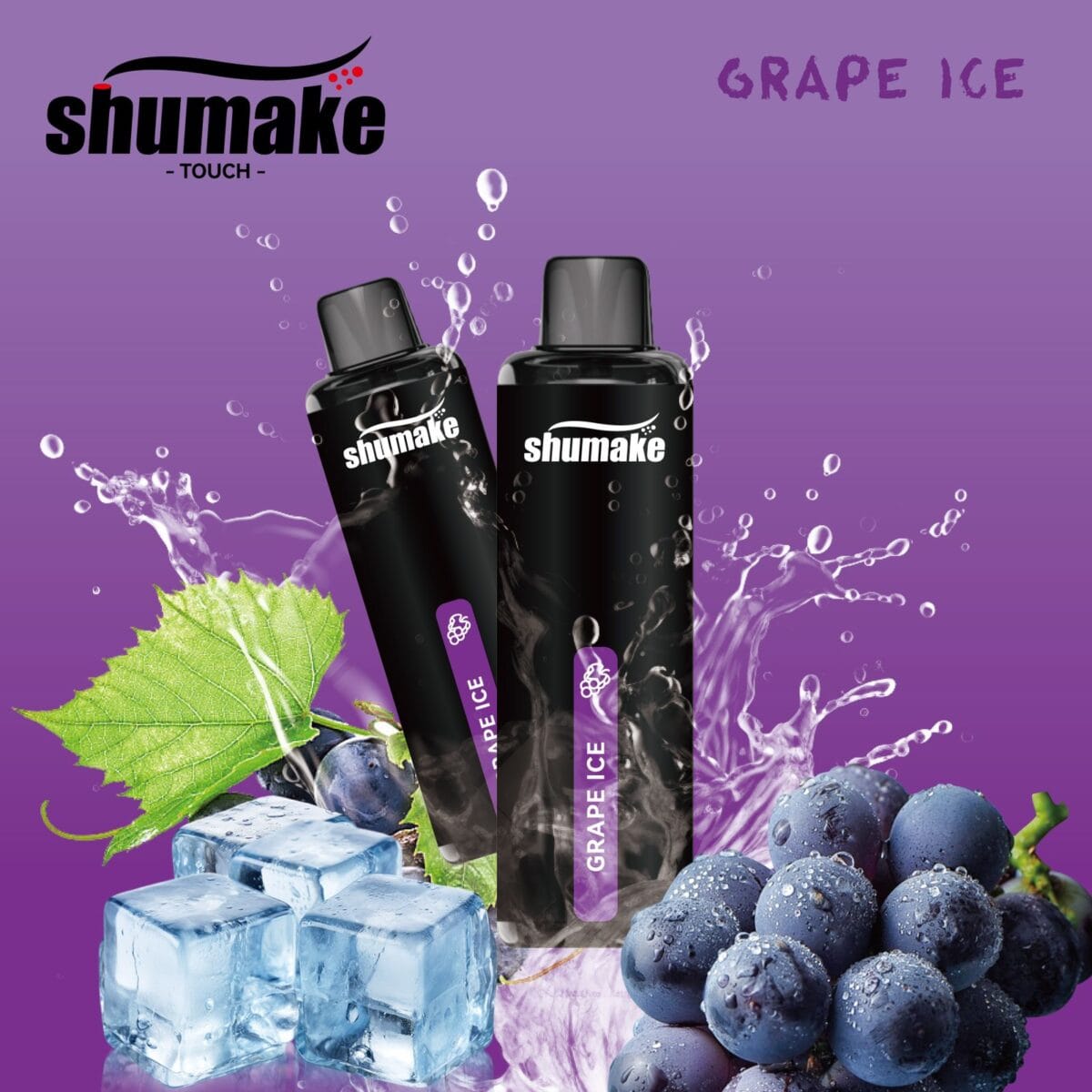 Shumake Touch grape ice 15000 Puffs Disposable Vape In Dubai Uae