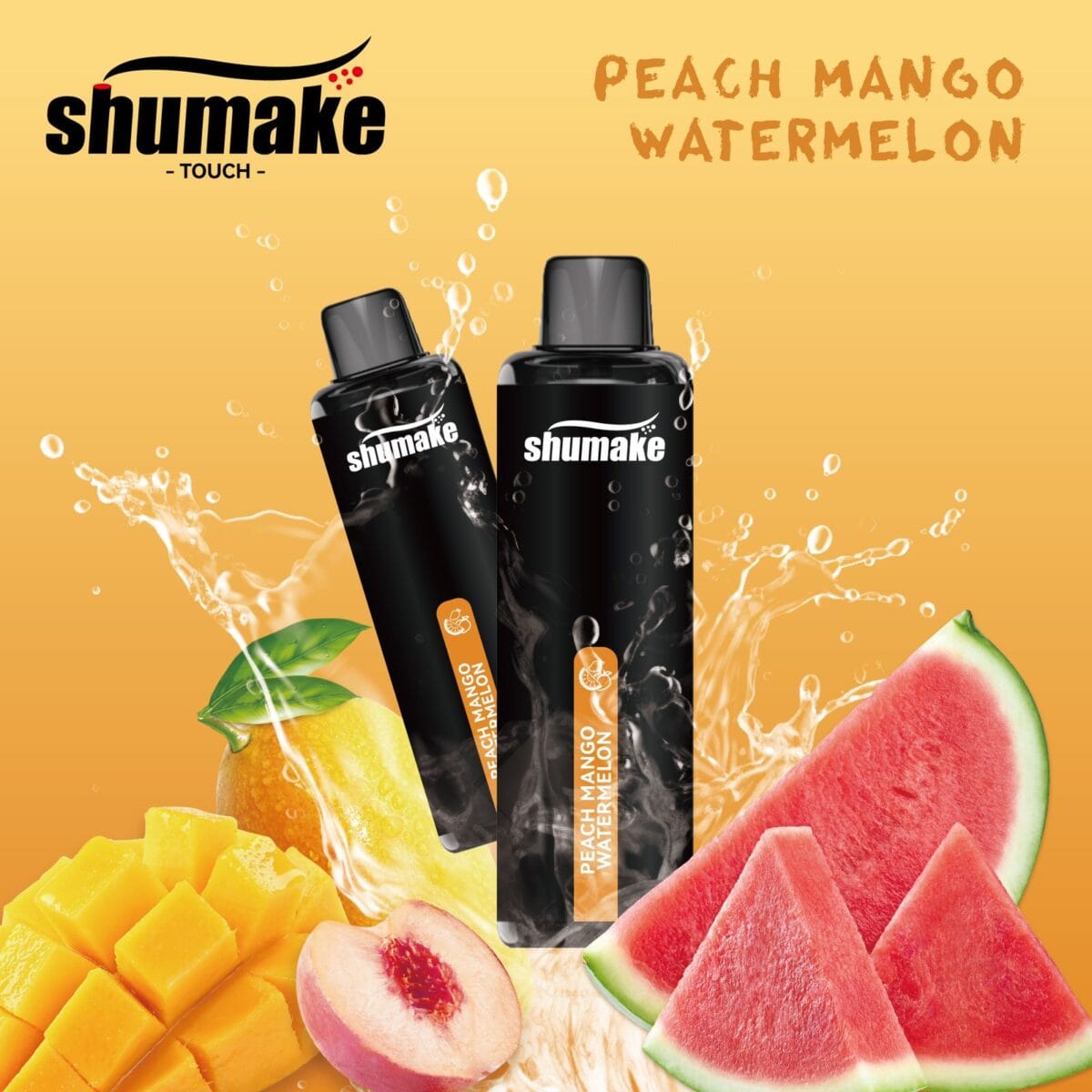 Shumake Touch peach mango watermelon 15000 Puffs Disposable Vape In Dubai Uae