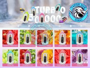 Bounce Turbo 50000 puffs Disposable Vape All Flavours In Dubai