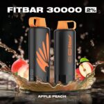 FITBAR Shisha Apple Peach 30000 Puffs 20MG Disposable Vape In Dubai