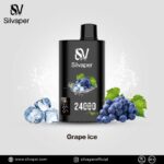 Grape Ice SILVAPER 24000 PUFFS DISPOSABLE VAPE IN DUBAI UAE