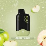 PURA Apple Peach 6000 Puffs 20MG Disposable Vape In Dubai UAE