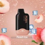 PURA Peach Ice 6000 Puffs 20MG Disposable Vape In Dubai UAE