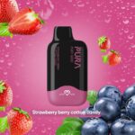 PURA Strawberry berry Cotton Candy 6000 Puffs 20MG Disposable Vape In Dubai UAE