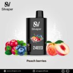 Peach Berries SILVAPER 24000 PUFFS DISPOSABLE VAPE IN DUBAI UAE