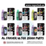 Al Fakher Ultra 25000 Puffs Disposable Vape In Dubai UAE