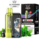 Al Fakher Ultra Blackcurrent Mint 25000 Puffs Disposable Vape In Dubai UAE