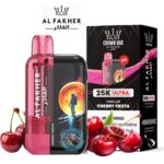 Al Fakher Ultra Cherry Fista 25000 Puffs Disposable Vape In Dubai UAE