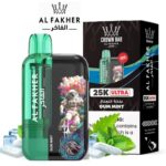 Al Fakher Ultra Gum Mint 25000 Puffs Disposable Vape In Dubai UAE