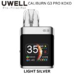 Buy Uwell Caliburn G3 Pro KOKO Pod System Kit Light Silver Best Vape Kits.jpg 3