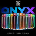 Pod Salt Onyx 4000 Puffs 20mg ml Disposable Vape In Dubai UAE