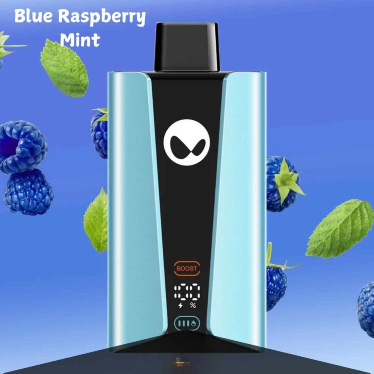 WAKA SO PRO 20000 PUFFS DISPOSABLE VAPE BLUE RASPBERRY MINT