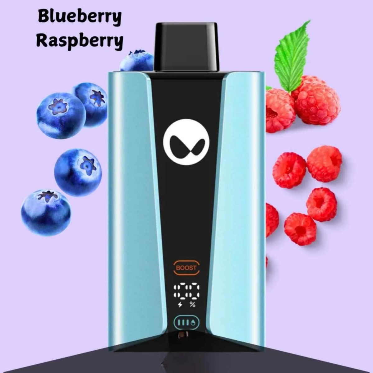 WAKA SO PRO 20000 PUFFS DISPOSABLE VAPE BLUEBERRY RASPBERRY