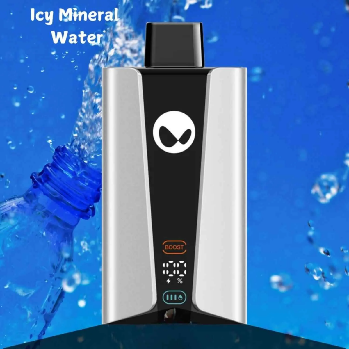 WAKA SO PRO 20000 PUFFS DISPOSABLE VAPE ICE MINERAL WATER