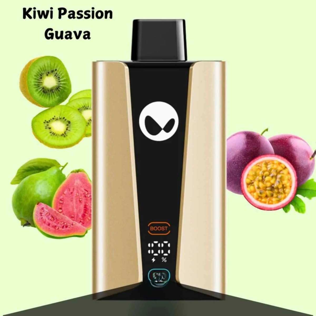 WAKA SO PRO 20000 PUFFS DISPOSABLE VAPE KIWI PASSION GUAVA