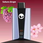 WAKA SO PRO 20000 PUFFS DISPOSABLE VAPE SAKURA GRAPE