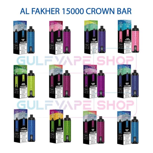 Al Fakher Crown Bar 12000