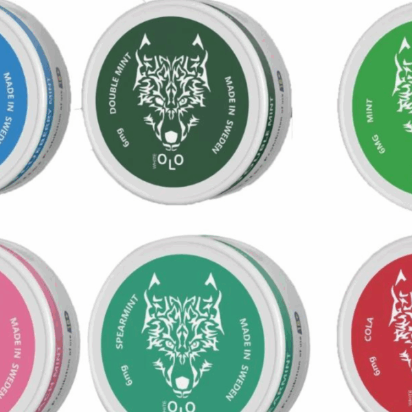 White OLO Nicotine Pouches by Snowwolf