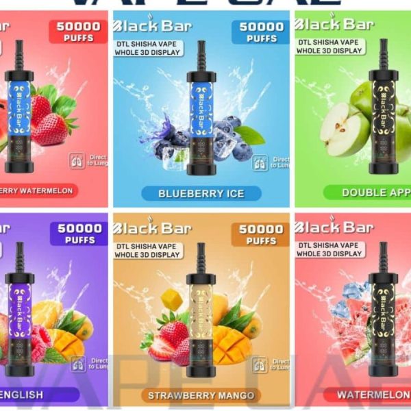 Black Bar 50000 Puffs Disposable Vape