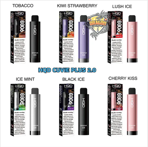 HQD Cuvie Plus 2.0 Disposable Vape