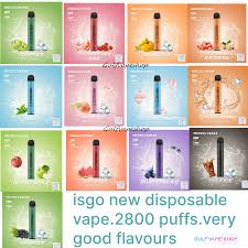ISGO Vegas Disposable Vape – 2800 Puffs