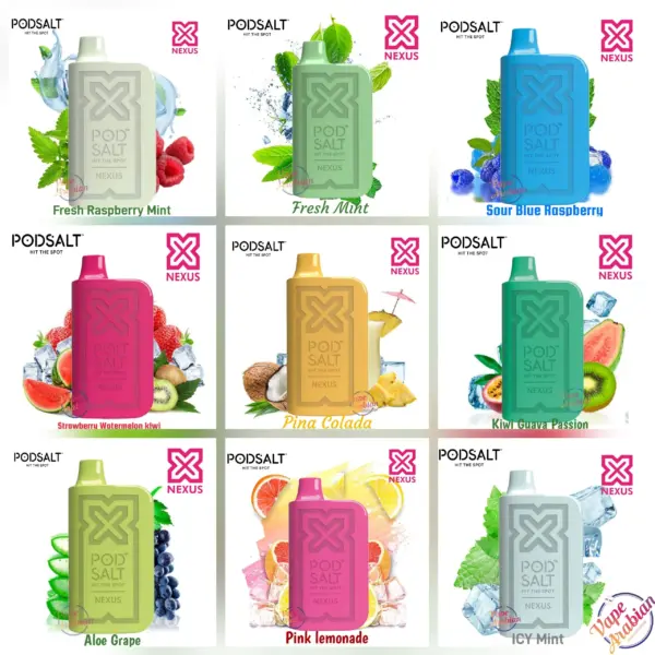 Pod Salt Nexus 6000 Puffs Disposable Vape