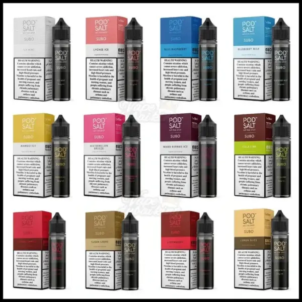 Pod Salt SUBO 50ml – 3mg Nicotine Salt