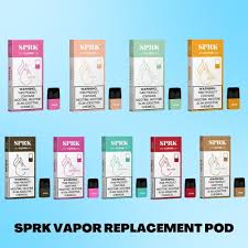 SPRK VAPOR Replacement Vape Pod Copy